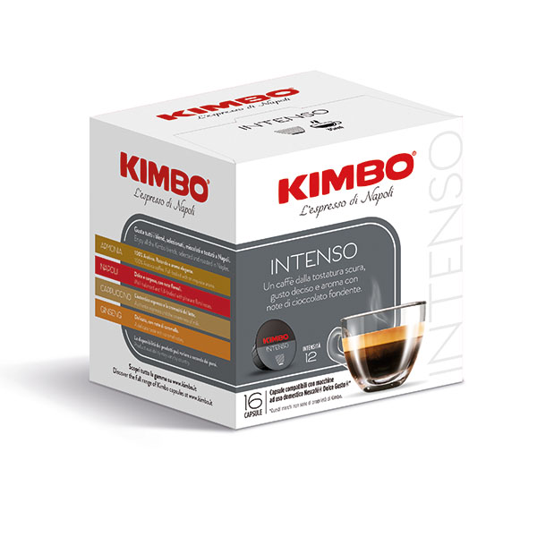 Kimbo Intenso капсули за кафемашина Dolce Gusto - 16 бр. х 7 г